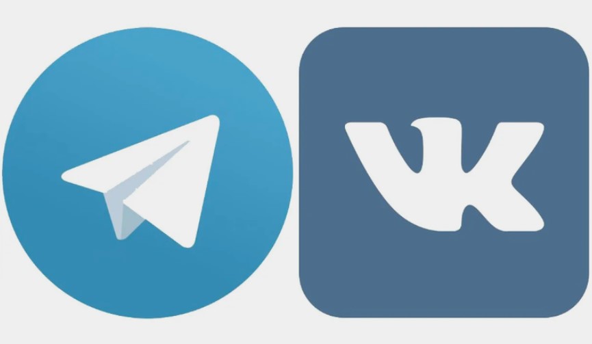 ВКонтакте и Telegram
